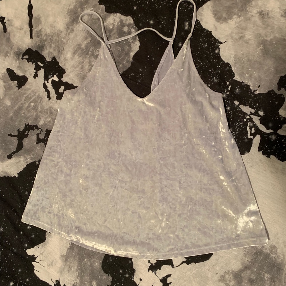 Velvet tank top